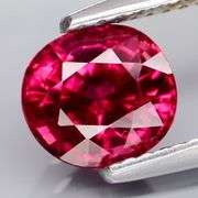 Dazzling 1.78ct cherry pink Rhodolite Garnet