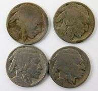 8 U.S. Buffalo Nickels