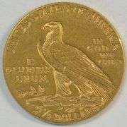 Choice BU 1913 US $2.50 Indian Gold Piece. Fresh