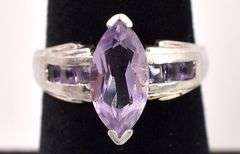 Sterling Silver Amethyst Ring