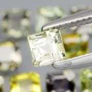 Gorgeous 3.32ct emerald cut Sapphire set