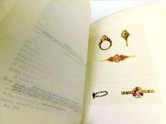1917 Rings for the Finger Historical Antique Book