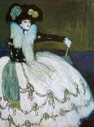 Pablo Picasso, Lady in Blue (1901)