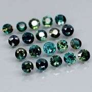 Heated only! 3.23ct round cut Sapphire set