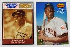 2 Willie May Baseball Cards