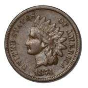 1874 Indian Head Cent