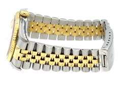 Rolex Datejust Two-Tone 16233, 36mm, White Roman Dial, 18K & Steel