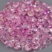 Rare heated only 7.25ct pink Sapphire set