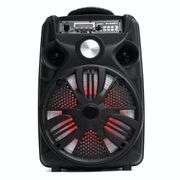 8-Inch LED Bluetooth Speaker Portable Entertainment Hub