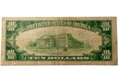 $10 First National Bank of Atlanta 1929 Series National Note