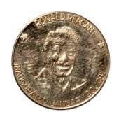 1981 Danbury Mint 10 K Gold Medal Coin