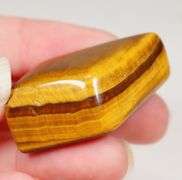 Kite shaped 126.39ct Tiger Eye