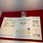 CERTIFIED 14K WHITE GOLD AND DIAMOND ETERNITY RING