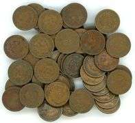 Roll of 50 Indian Head Cents