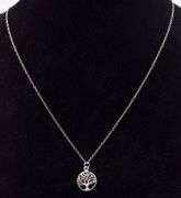 Sterling Silver Tree Of Life Pendant Necklace
