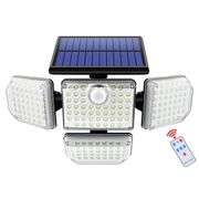 182-LED Solar Wall Lamp with Remote Control