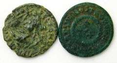 2 Roman Crusader Coins