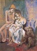 Pablo Picasso, Harlequin Family (1905)