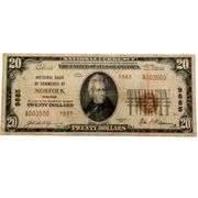 $20 Norfolk VA 1929 National Series Note