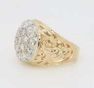 Men's Diamond Cluster Ring