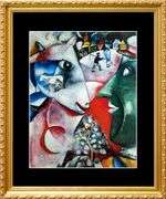 Marc Chagall, I and the Village (1911)