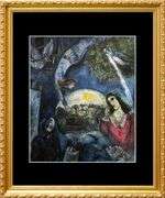 Marc Chagall, Around Her (1945)