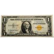 Slider $1 North Africa 1935 A Emergency Issue Silver Certificate