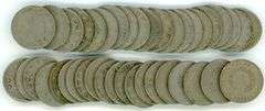 Roll of Liberty 'V' Nickels