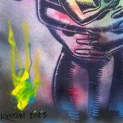 The World as We Know It by Kostabi