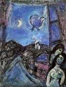 Marc Chagall, Evening at the Window