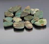 Lovely 181ct Turquoise rough cabochon set