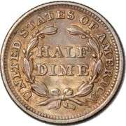 Sharp 1853 Half Dime