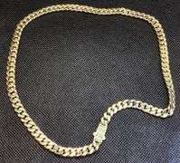 TIMELESS AND PERFECT FOR EVERYDAY 14K YELLOW GOLD MIAMI CUBAN LINK CHAIN NECKLACE