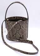Brand new Staud Snake Print Bucket Bag