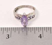 Sterling Silver Amethyst Ring