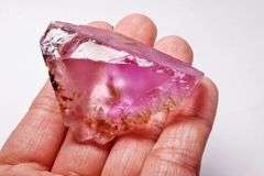 Huge! 192ct untreated uncut Ametrine