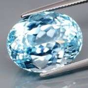 High fire! 9.98ct sky blue Topaz