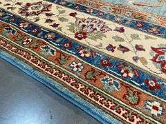 Exquisite Fine Super Kazak Rug 9.8x12.9