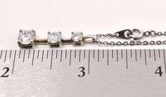 Sterling Silver Past, Present and Future Pendant Necklace