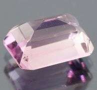 Bright violet 6.36ct emerald cut Amethyst