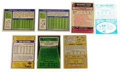 7 NFL Quarterback Greats Football Cards