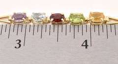 Irresistible 14K Yellow Gold Multi-Gem Bracelet