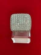 CERTIFIED 14K GOLD AND DIAMOND RING 5.50 CARAT