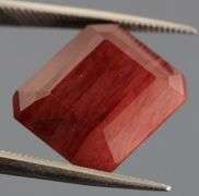 One of a kind! 8.64ct top imperial red Andesine!