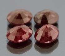 Heavy 17.16ct oval cut Ruby set