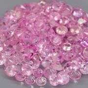 Rare heated only 6.83ct pink Sapphire set