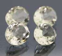 Brilliant 16.18ct natural platinum green Amethyst set