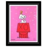 Snoopy & Woodstock on Red House by Mr. Andre