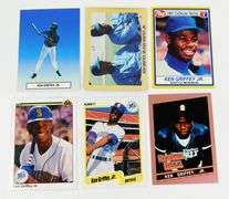 6 Ken Griffey, Jr. Baseball Cards