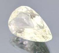 Remarkable 24.41ct high fire platinum blonde Kunzite
